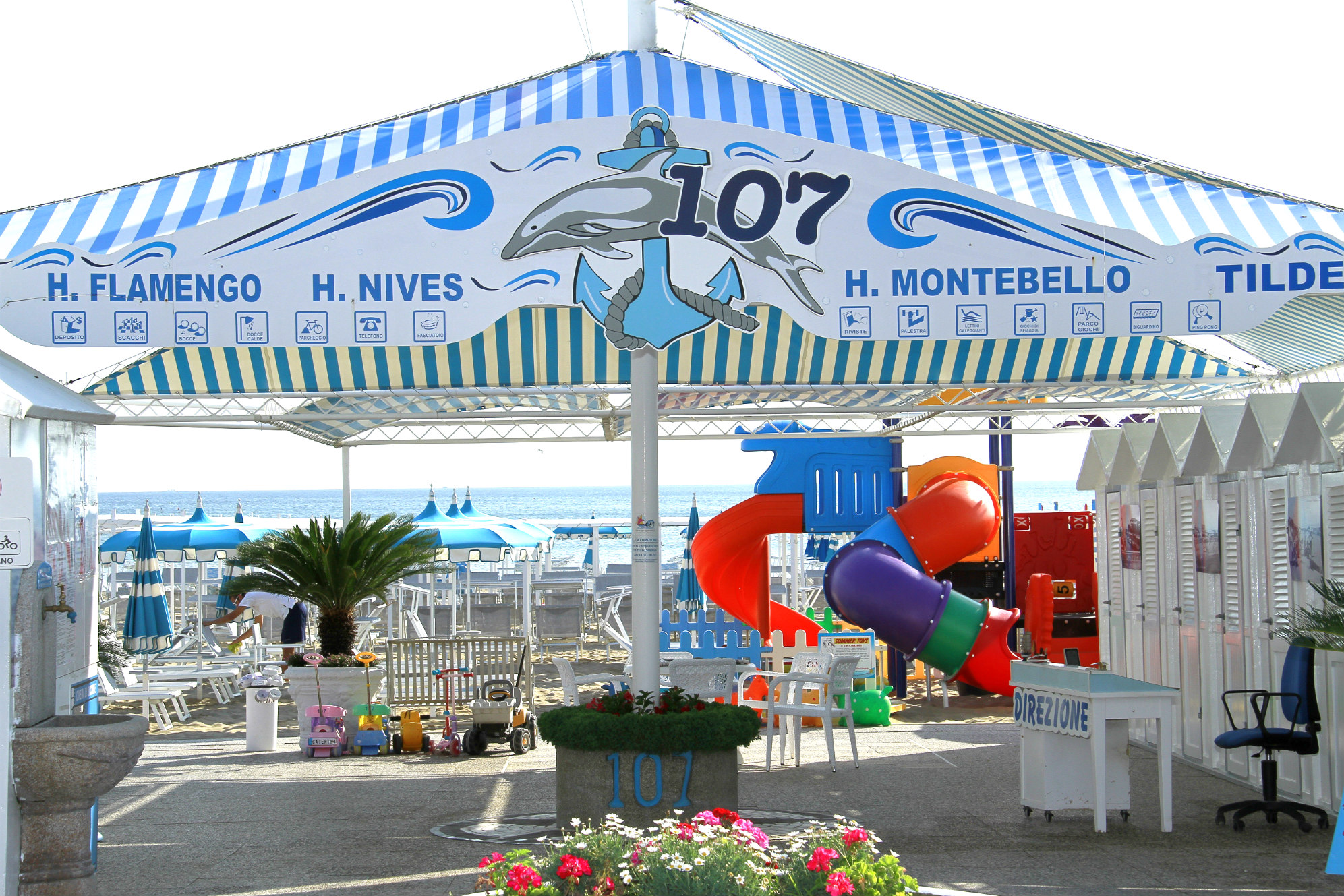 Spiaggia 107 Riccione - Convenzione hotel Atilius Riccione Spiaggia 107 Riccione - Convenzione hotel Atilius Riccione